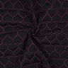Steppstoff Neon Herzen | Poppy Fabrics – schwarz/neonpink,  thumbnail number 3