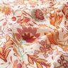 Viskose-Mix Retro-Blumen – elfenbein/hellbeere,  thumbnail number 2