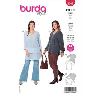 Tunika | Burda 6066 | 44-54, 