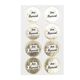 Sticker Just Married| Rico Design – weiss/gold,  thumbnail number 2