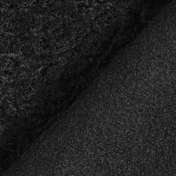 Jacken- und Mantelstoff Persianeroptik – schwarz, image number 3