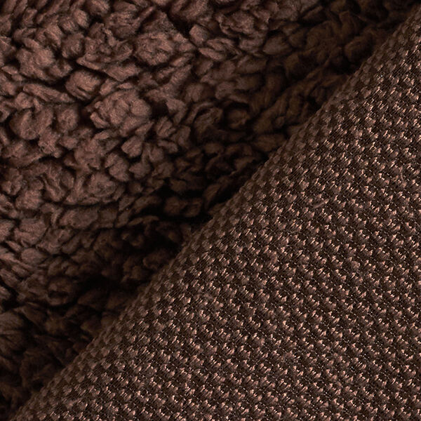 Sherpa Uni – braun | Reststück 100cm