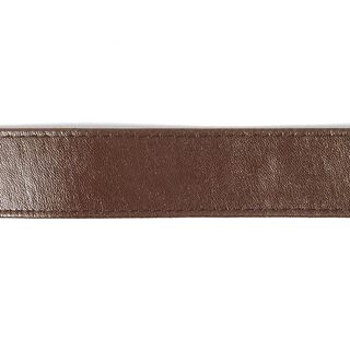 Taschengurtband Kunstleder – dunkelbraun, 