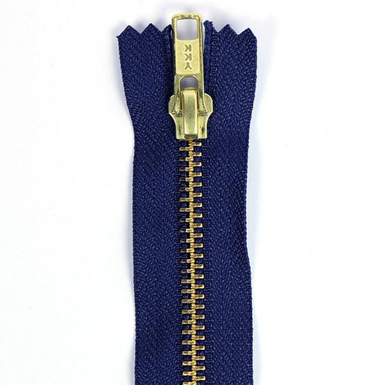 Reißverschluss nicht teilbar | Metall gold (058) | YKK,  image number 1