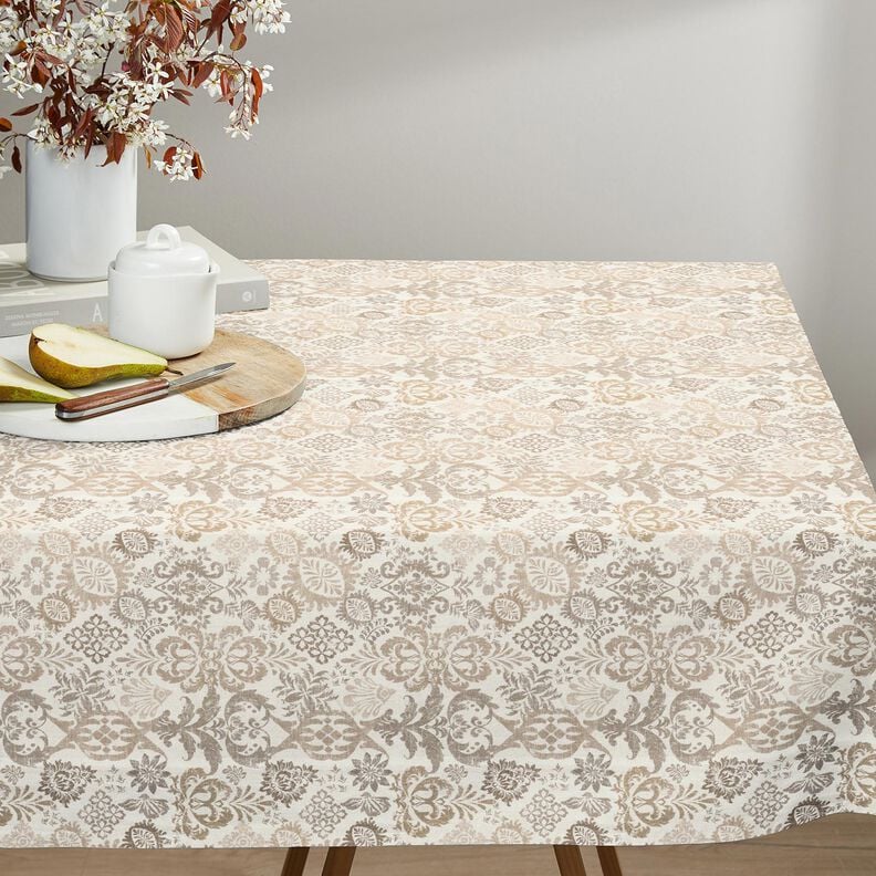 Halbpanama Ornamente &ndash; natur/beige,  image number 6