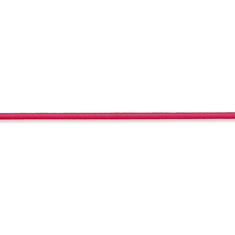 Gummikordel [Ø 3 mm] – intensiv pink,  image number 2