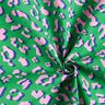 Beschichtete Baumwolle abstraktes Leo | Poppy Fabrics – grün/rosa,  thumbnail number 3