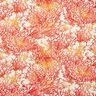 Dekostoff Halbpanama feine Korallen– terracotta/natur – terracotta/natur,  thumbnail number 1