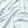 Baumwolljersey Eucalyptus | Glitzerpüppi – weiss/taubenblau,  thumbnail number 2