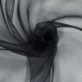 Organza – schwarz, 