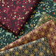 Baumwollstoff Popeline springende Hirsche – merlot/gold,  thumbnail number 5
