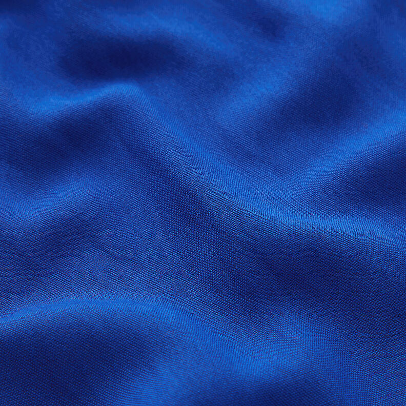 Viskosemix Leinwandbindung Uni – königsblau,  image number 2