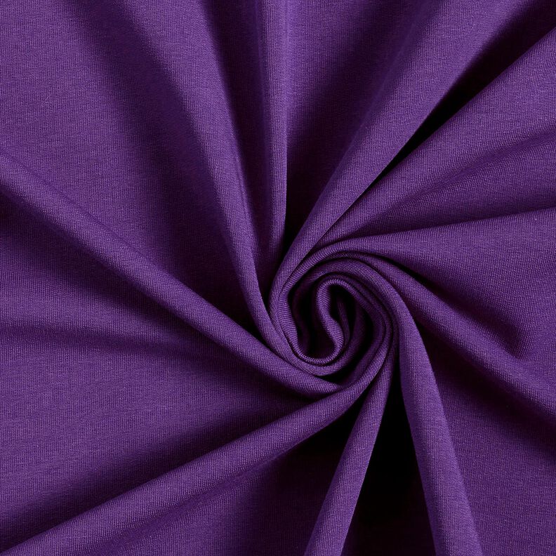 Leichter French Terry Uni – lila,  image number 1