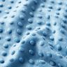 Kuschelfleece geprägte Punkte – hellblau – Muster,  thumbnail number 2