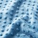 Kuschelfleece geprägte Punkte – hellblau – Muster,  thumbnail number 2