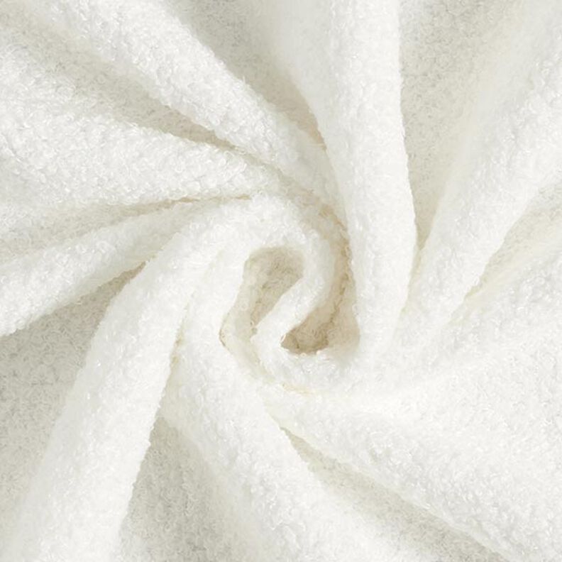 Polsterstoff Bouclé – weiss,  image number 1