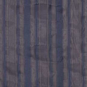 Chiffon Satinstreifen mit Glitzer – marineblau, 