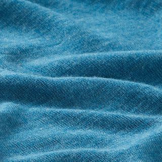 GOTS Woll-Seide Jersey Loop | Albstoffe – petrol, 