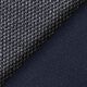Strickjacquard Baumwoll-Viskose-Mix Pfeffer & Salz – marineblau,  thumbnail number 3