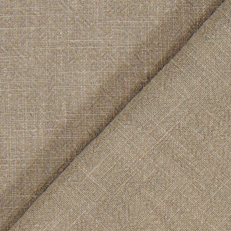 Leinenstoff Ramie-Mix stonewashed, schwere Qualität – oliv,  image number 3