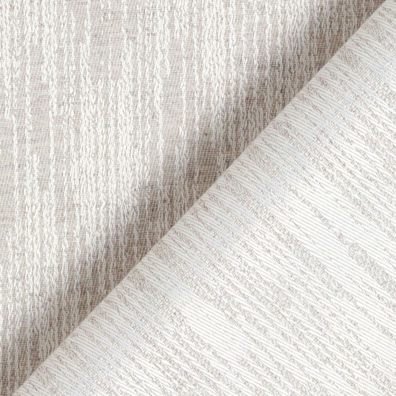 Dekostoff Jacquard abstraktes Gewebe recycelt – nebelgrau,  image number 4