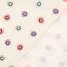 Baumwollflanell Smilies | Poppy Fabrics – elfenbein/altrosa,  thumbnail number 3