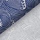 Beschichtete Baumwolle Wellenmuster – marineblau,  thumbnail number 4