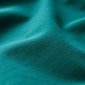 French Terry schwer – petrol, 