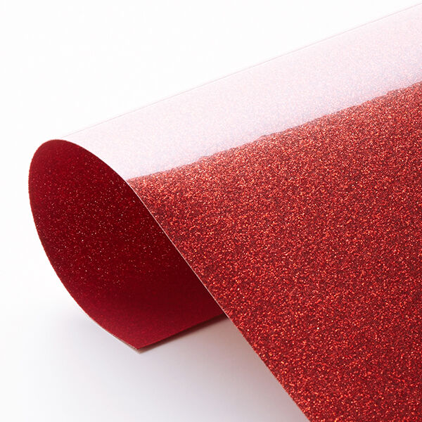 Flexfolie Glitzer Din A4 – rot