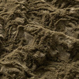 Kunstfell Rautenmuster – khaki, 