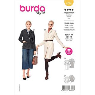 Kleid | Burda 6078 | 34-44, 