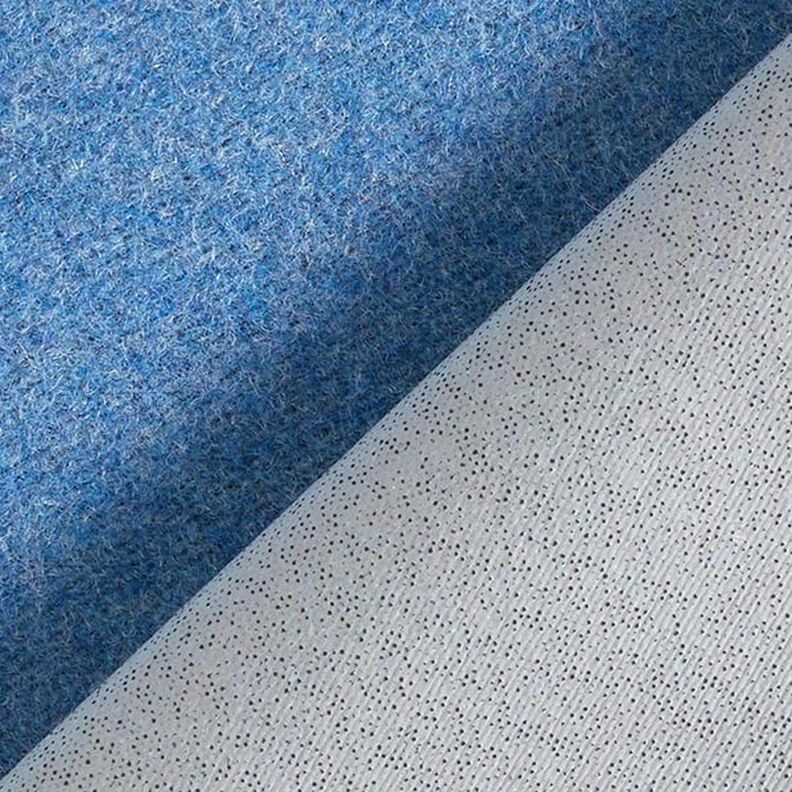 Wollstoff Wasserabweisend Uni – brilliantblau,  image number 4