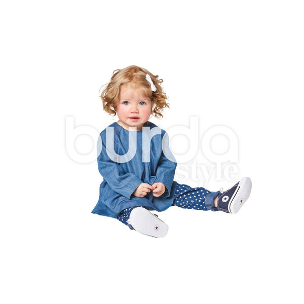 Babykleid / Bluse / Hose | Burda 9348 | 68-98,  image number 5