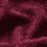 Chenille Strickjacquard Glitzer – bordeauxrot/silber metallic,  thumbnail number 2