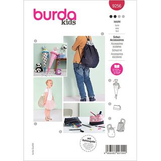 Schultüte / Mäppchen / Turnbeutel | Burda 9256 | One Size, 