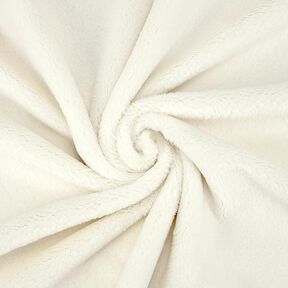 Plüsch SNUGLY [1 m x 0,75 m | Flor: 5 mm] - wollweiss | Kullaloo, 