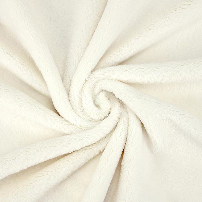 Plüsch SNUGLY [1 m x 0,75 m | Flor: 5 mm] - wollweiss | Kullaloo,  image number 2