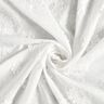 Feiner Baumwollbatist 3D-Margeritten – weiss,  thumbnail number 4