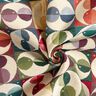 Dekostoff Gobelin Kreise und Quadrate – hellbeige/blau,  thumbnail number 3