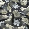 Chiffon Hibiskusblüten – schwarz/weiss,  thumbnail number 2