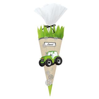 Schultüten-Bastelset "Green& Easy" Traktor, 