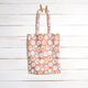 Baumwollstoff Cretonne Schneekugeln – pfirsichorange,  thumbnail number 9