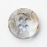4-loch-Knopf marmoriert [Ø 15 mm] – babyblau/beige,  thumbnail number 1