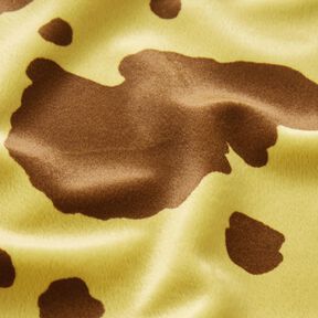 Kunstfell Giraffe – sonnengelb/braun, 