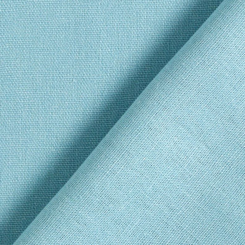Reinleinen schwer Uni – hellblau,  image number 3