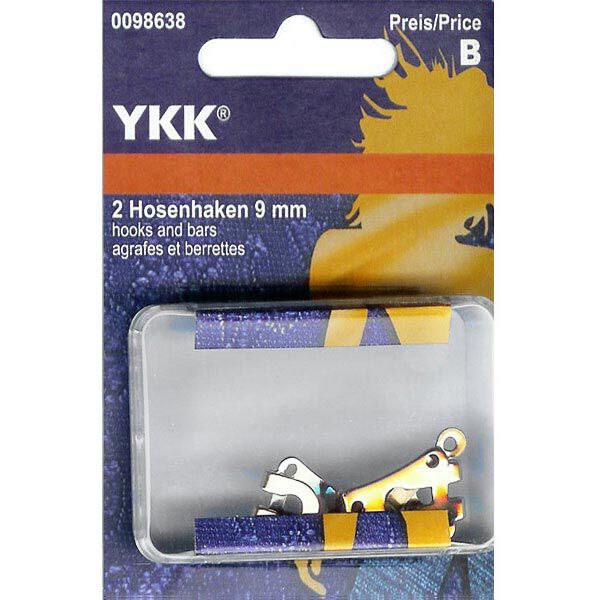 Hosenhaken 1 – silber | YKK,  image number 1