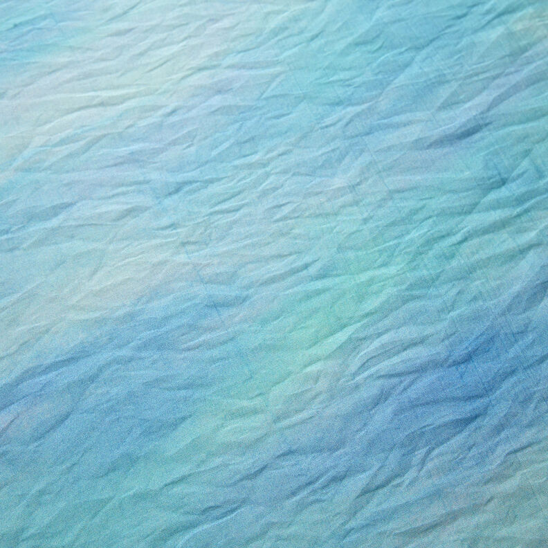 Leichter Tencel Batik – aquablau,  image number 9