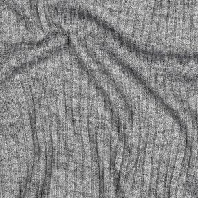 Rippenstrick Lurex – silbergrau/silber metallic, 