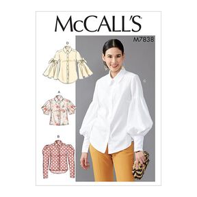 Top | McCalls 7838 | 32-40, 