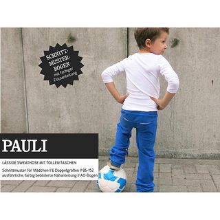 PAULI coole Sweathose mit tollen Taschen | Studio Schnittreif | 86-152, 
